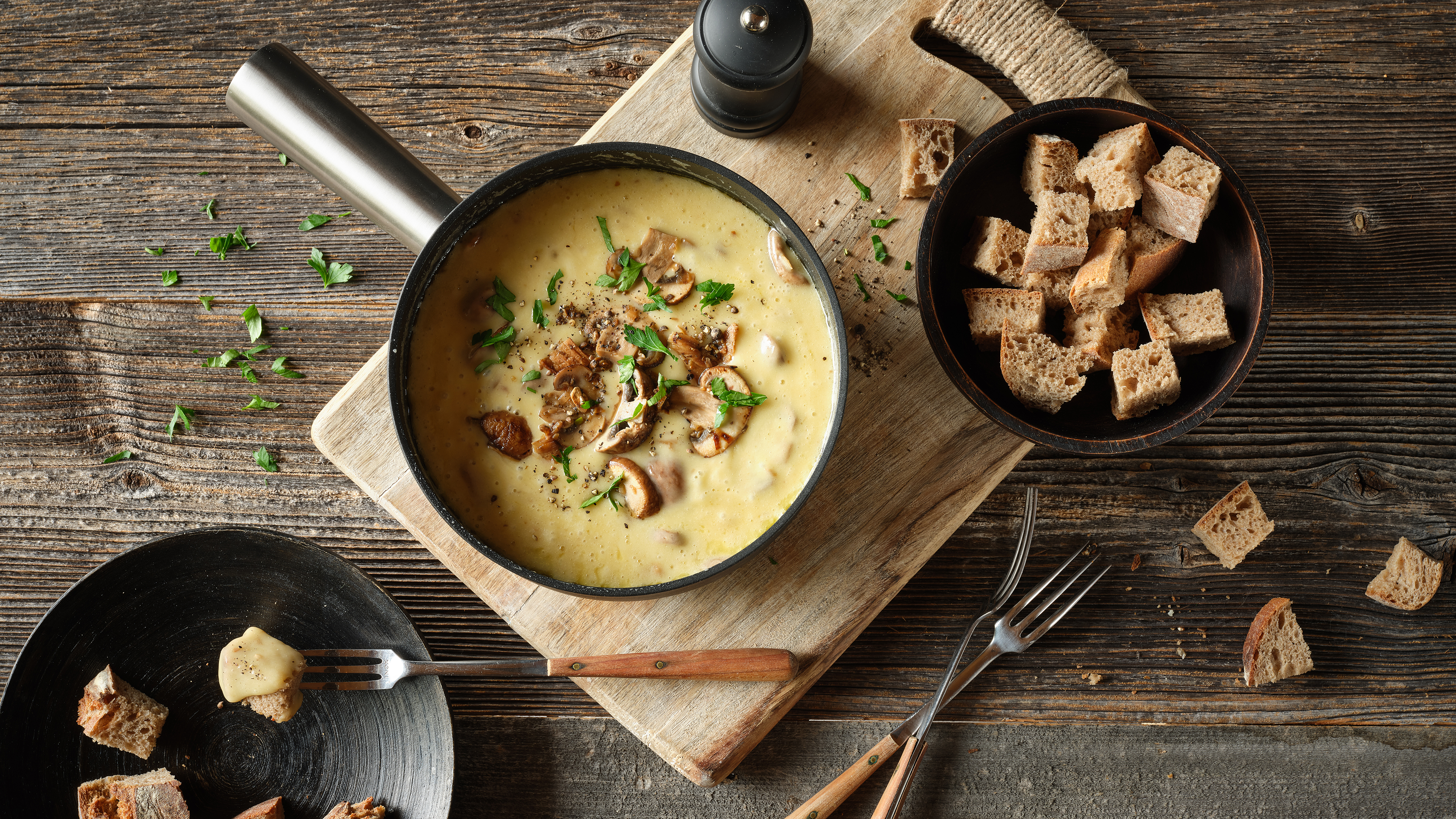 Fondue à la courge